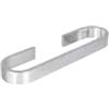 Koh-I-Noor Porta salviette, Koh-i-noor, Serie Materia, a parete bianco : Dimensione - 30 cm, Disponibilità - Da ordinare, Finitura - Bianco