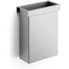 Inda accessori bagno Cestino gettacarta Inda serie Indissima A8801M : Dimensione - 3, Disponibilità - Da ordinare, Finitura - Bianco opaco