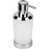 Colombo Design Dispenser sapone da appoggio Colombo serie Road : Disponibilità - Da ordinare, Finitura - Cromo