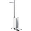 Colombo Design Piantana Wc Colombo serie Units : Disponibilità - Da ordinare, Finitura - Cromo, Versione - Sinistro