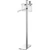 Colombo Design Piantana lavabo con dispenser sapone Colombo serie Units : Disponibilità - Da ordinare, Finitura - Cromo