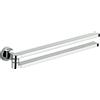 Colombo Design Porta salviette doppio a snodo Colombo serie nordic b5212 cromo. : Dimensione - 35 cm, Disponibilità - A magazzino, Finitura - Cromo