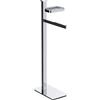 Colombo Design Piantana Wc/bidet con porta sapone Colombo serie Units : Disponibilità - Da ordinare, Finitura - Cromo, Versione - Destro