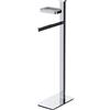Colombo Design Piantana Wc/bidet con porta sapone Colombo serie Units : Disponibilità - Da ordinare, Finitura - Cromo, Versione - Sinistro