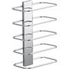 Inda accessori bagno Porta salviette multiplo INDA a ripiani 16x12x26 cromo A0467N : Dimensione - 25 cm, Disponibilità - Da ordinare, Finitura - Cromo