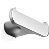 Inda accessori bagno Porta abiti INDA serie Mito art.A2020B sganciabile : Disponibilità - Da ordinare, Finitura - Nickel spazzolato