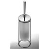 Colombo Design Porta scopino Colombo Design serie Luna con vetro satinato : Disponibilità - Da ordinare, Finitura - Cromo, INSTALLAZIONE - Su altro oggetto