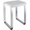 Colombo Design Sgabello Flat Colombo serie Hotellerie : Disponibilità - Da ordinare, Finitura - Bianco, Tipologia - Seduta in ABS o similare