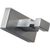 Inda accessori bagno Appendiabiti singolo Inda serie Lea art.A1820A : Disponibilità - Da ordinare, Finitura - Nickel spazzolato