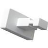 Inda accessori bagno Appendiabiti singolo Inda serie Lea art.A1820A : Disponibilità - Da ordinare, Finitura - Bianco opaco
