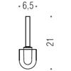 Colombo Design B1657 solo ciuffo B9405-1606/7-3407 : Disponibilità - A magazzino, Finitura - Neutro