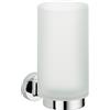 Colombo Design Bicchiere porta spazzolini Colombo serie Nordic art.B5202 : Disponibilità - Da ordinare, Finitura - Cromo
