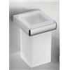 Colombo Design Bicchiere porta spazzolini Colombo serie Lulu' art.B6202 : Disponibilità - A magazzino, Finitura - Cromo