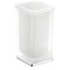 Colombo Design Bicchiere porta spazzolini Colombo serie Lulu' art.B6241 : Disponibilità - Da ordinare, Finitura - Cromo