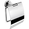 Colombo Design Porta rotolo Colombo Design serie Basic cromo con coperchio : Disponibilità - Da ordinare, Finitura - Cromo