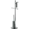 Colombo Design Piantana wc/bidet colombo serie planets cromo B9819 : Disponibilità - A magazzino, Finitura - salvietta, Tipologia - Con dispenser