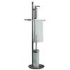 Colombo Design Piantana wc/bidet colombo serie planets cromo : Disponibilità - Da ordinare, Finitura - salvietta, Tipologia - Con dispenser