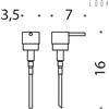 Colombo Design B9358 ricambio pompetta dosatore : Disponibilità - Da ordinare, Finitura - Antracite opaco
