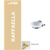 Inda accessori bagno Porta sapone INDA Raffaella a parete Con contenitore in vetro satinato : Disponibilità - Da ordinare, Finitura - Oro