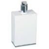 Koh-I-Noor Dispenser sapone da appoggio Koh-I-Noor serie Lem art.5857 : Disponibilità - Da ordinare, Finitura - Bianco
