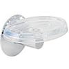 Koh-I-Noor Porta sapone, Koh-i-noor, Serie 10, Modello 6117, cromato, a parete : Disponibilità - Da ordinare, Finitura - Trasparente