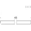 Colombo Design B7010/3M0 biadesivo per art.B7010 : Disponibilità - Da ordinare, Finitura - Neutro