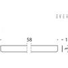 Colombo Design B7011/3M0 biadesivo per art.B7011 : Disponibilità - Da ordinare, Finitura - Neutro