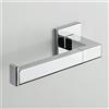 Colombo Design portarotolo sinistro Colombo Basic Q B3708SCR, cromo : Disponibilità - Da ordinare, Finitura - Nero opaco