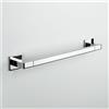 Colombo Design Portasalviette lineare, Colombo Basic Q : Dimensione - 55 cm, Disponibilità - Da ordinare, Finitura - Nero opaco