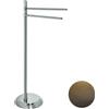 Colombo Design Piantana lavabo Colombo Hermitage B33380 : Disponibilità - Da ordinare, Finitura - Ottone anticato, Tipologia - Con porta salviette girevole
