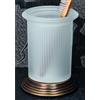 Colombo Design Bicchiere da appoggio Colombo Hermitage B33410 : Disponibilità - Da ordinare, Finitura - Ottone anticato