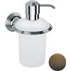 Colombo Design Dispenser sapone a parete Colombo Hermitage B93350 : Disponibilità - Da ordinare, Finitura - Ottone anticato