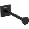 Cosmic Portarotolo senza coperchio Cosmic serie Stick a sbalzo : Disponibilità - Da ordinare, Finitura - Nero