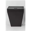 Colombo Design Black & White B9201 porta biancheria : Disponibilità - A magazzino, Finitura - Nero opaco