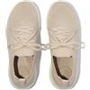Fitflop Scarpe da Ginnastica da Donna Super-Q Knit Slip-ON con Lacci, Nero/Argento, Taglia 38, Silvereen Nero, 39 EU