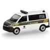 Herpa modello di auto VW T6.1 Bus Feldjäger, bianco, in scala 1:87, Military, pezzo da collezione, modello tedesco, statuetta plastica