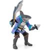 Papo - Statuina Pirata Mutante Squalo Realistica - 3 Anni + - Collezione Pirati - Gioco Creativo Avventura Fantastica - Idea Regalo Giocattolo Bambina Bambino