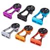NONE Base per supporto per fotocamera mobile per bicicletta Attrezzatura per montaggio su manubrio per bici in metallo Staffa per ciclismo su strada di montagna per Garmin Bryton CATEYE