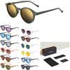 ZENOTTIC Occhiali da Sole Polarizzati Retrò ZENOTTIC 2026 2025 Uomo Donna Montatura Piccola Rotonda Vintage Lenti Polarizzate Protezione UV400