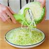 LEENKEA Pelapatate Verdure Frutta Grattugie per cavolo in acciaio inossidabile Insalata Affettatrice per patate Accessori da cucina Strumenti da cucina Bocca larga