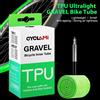 CYCLAMI Ultralight Road MTB 29 Bici TPU Camera d'aria Pneumatico Francese Valvola FV 45mm Per Ghiaia 700C 32C 35C 37C 40C 47C Super Leggero