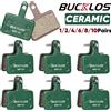 BUCKLOS Pastiglie freno a disco idraulico in ceramica per SHIMANO B01S B05S 1/2/4/6/8/10 paia Pastiglie freno MTB Pastiglie freno a disco resistenti all'usura