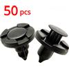 NONE 50 Pz 8mm per Nissan Automotive Clip di Fissaggio Corpo Push Fermo Paraurti Trim Fermo Kit di Fissaggio Lama Liner Parafango Snap