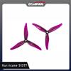 NONE Gemfan Hurricane 51377 Elica a 3 pale Puntelli colorati per drone FPV 5 pollici Freestyle 4 pezzi