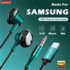 Newmsnr Auricolari con Cavo Tipo C e Jack da 3,5mm, HiFi Bass Stereo, Controllo Volume, Microfono HD, Compatibili con iPhone 15-17/Serie Samsung