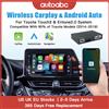 AUTOABC Carplay Android Auto per Toyota Touch2 Entune 2.0 Highlander Tundra Sienna Prius Yaris Camry CHR Modulo Multimediale