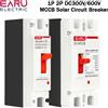 EARU DC 300V 600V DC Interruttore automatico scatolato solare MCCB Protezione da sovraccarico Interruttore di protezione per solare fotovoltaico PV 125A 250A