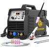 HZXVOGEN 200A 4 in 1 HF TIG AC/DC Saldatrice per alluminio MMA ARC Argon Impulso digitale preciso 2/4T Tig Saldatore Acciaio 220V