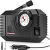 CARSUN Mini Pompa di Aria Gonfiatore di Pneumatici Auto Elettrica Mini 20L/Min Compressore D'aria Portatile Per Auto Moto Bicicletta Gonfiabile