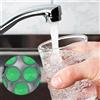 NONE 10 Pezzi Filtro per Rubinetto Lavabo - Aeratore per Rubinetto - Inserto in Plastica di Ricambio per Rubinetto - Filtro Ugello - Parti di Ricambio per Limitatore di Flusso del Rubinetto